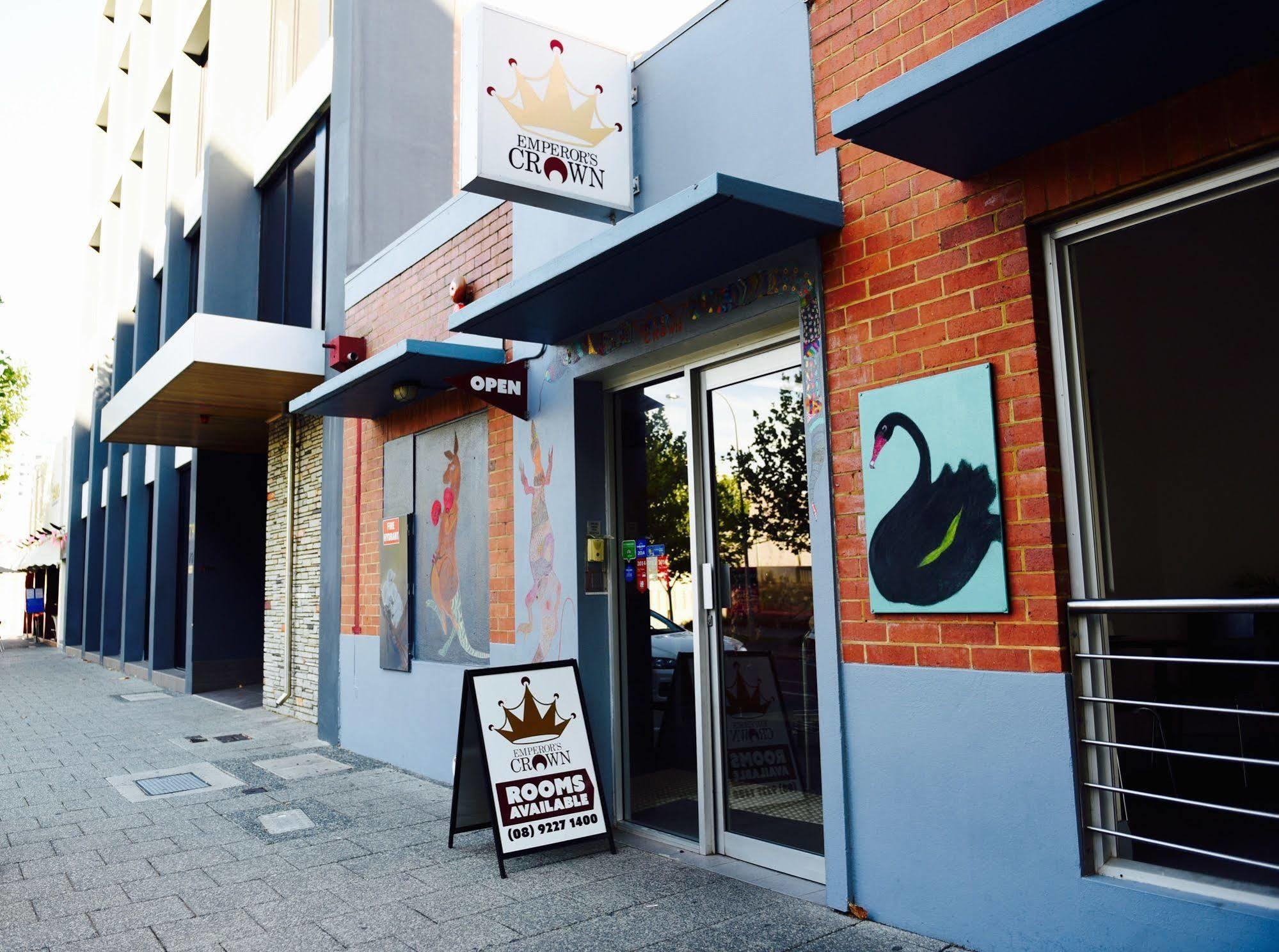 The Emperors Crown Hostel Perth Zewnętrze zdjęcie