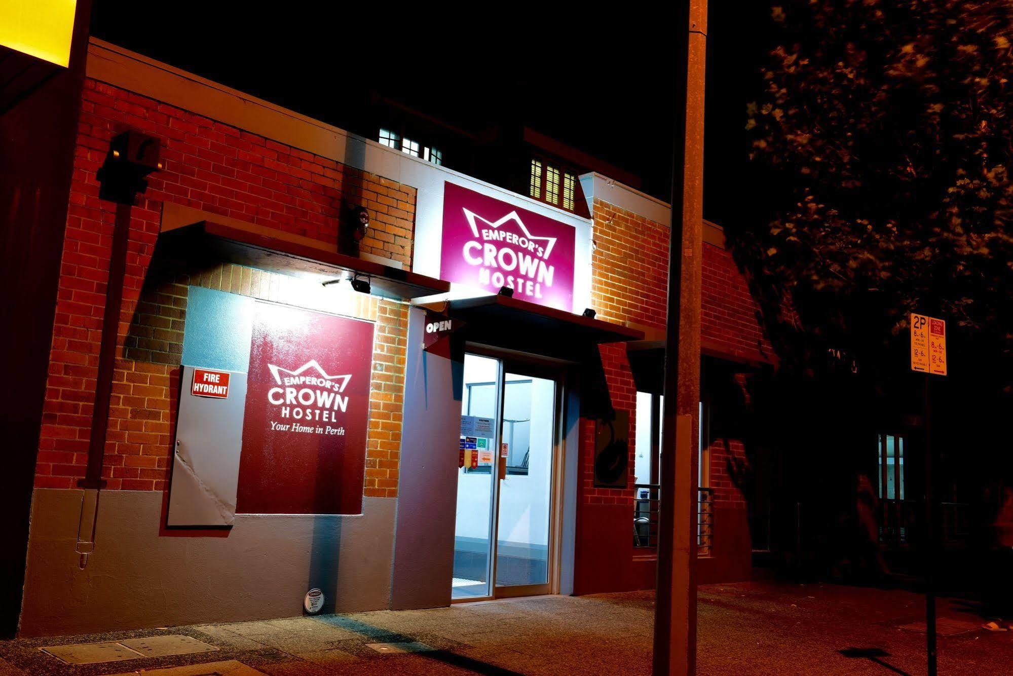 The Emperors Crown Hostel Perth Zewnętrze zdjęcie